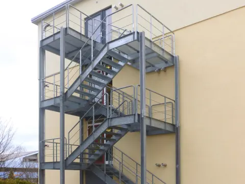 Stahltreppe – 9